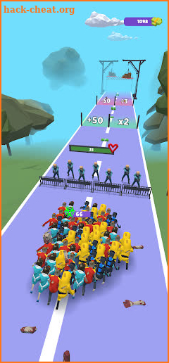 Zombie Horde Run screenshot