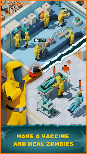 Zombie Hospital Tycoon: Idle Management Game screenshot