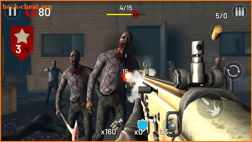 Zombie Hunter Fire screenshot