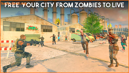 ZOMBIE HUNTER : Zombie Shooter Games Free screenshot
