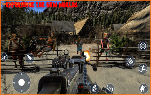 Zombie Hunting Games - Target Dead Zombies screenshot