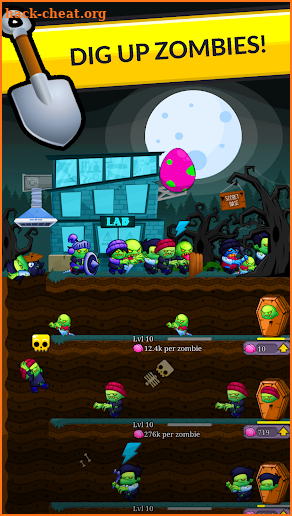 Zombie Labs: Idle Tycoon screenshot