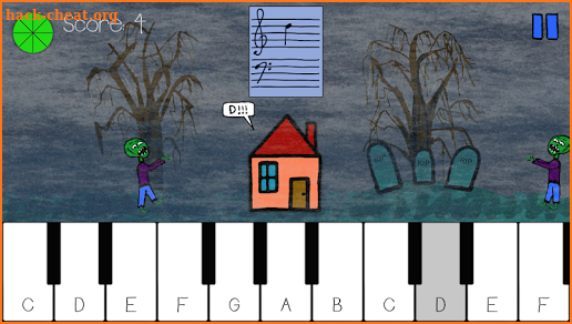 Zombie Piano Studio screenshot