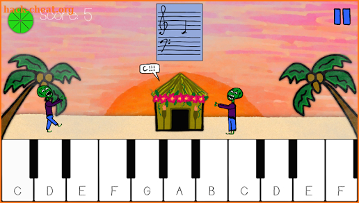Zombie Piano Studio screenshot