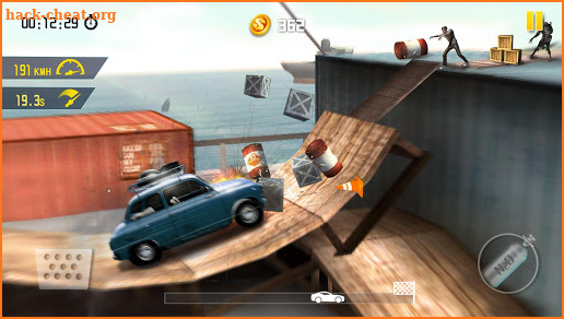 Zombie Road Escape- Smash all the zombies on road screenshot