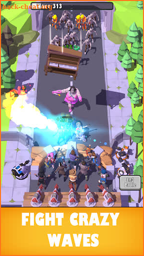 Zombie Rush: City Defense screenshot
