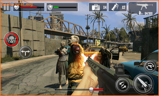 Zombie Shooter Call Of War screenshot