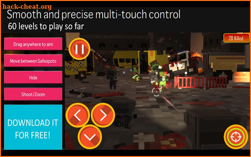 Zombie Shooter Craft Survival screenshot