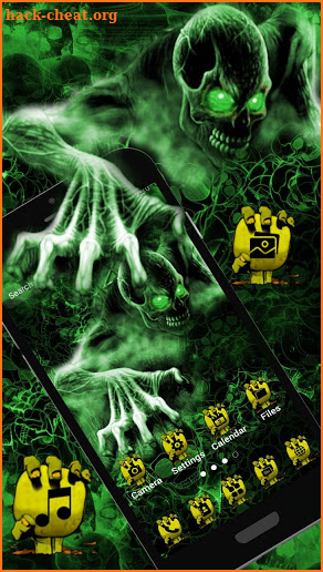 Zombie, Skull, Neon Themes & Live Wallpapers screenshot