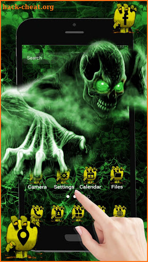 Zombie, Skull, Neon Themes & Live Wallpapers screenshot