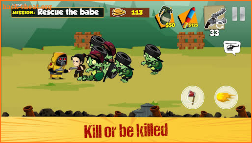 Zombie Slayer : Mission Impossible screenshot