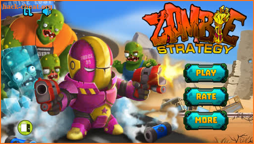 Zombie Strategy Survival Game screenshot