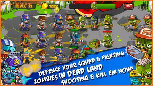 Zombie Survival : Squad Attack screenshot