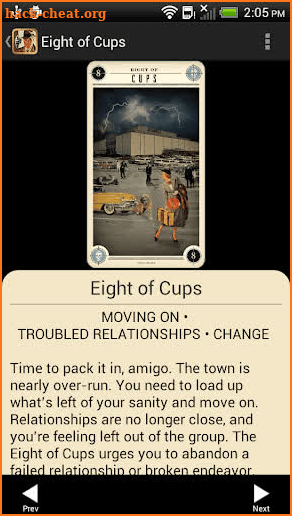 Zombie Tarot screenshot