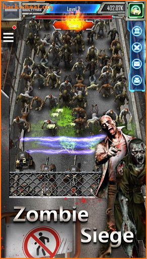 Zombie Tower Defense：Idle Game screenshot