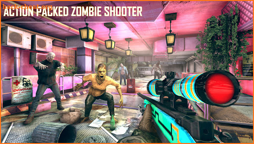 Zombie War: Free FPS Shooting Games 2021 screenshot