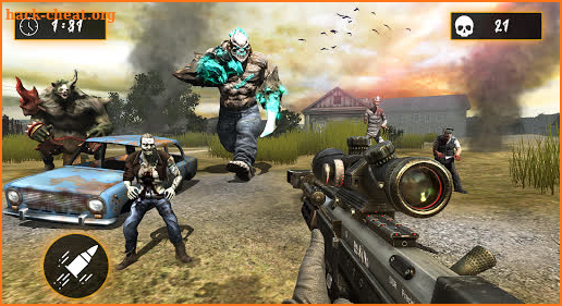 Zombie Warfare | Survival Zombie Shooter 2021 screenshot