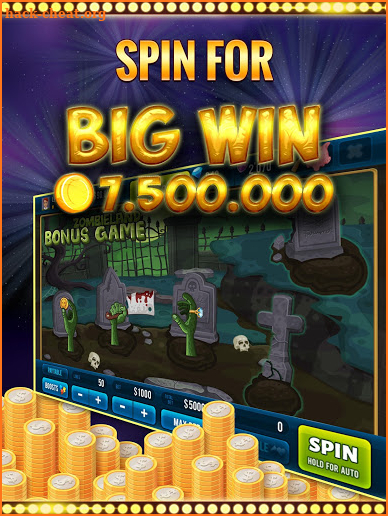 Zombieland VIP Casino Slot screenshot