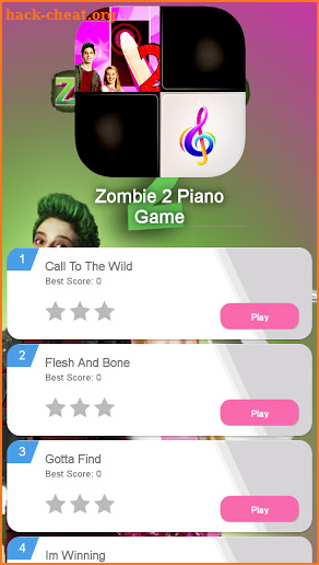 Zombies 2 OST Piano Tiles screenshot