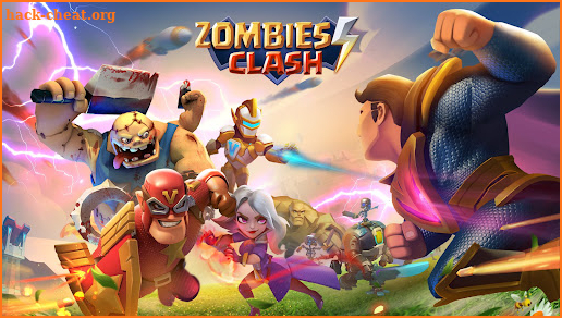 Zombies Clash: Superheroes War screenshot