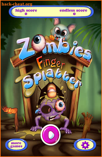 Zombies Finger Splatter - 2019 Zombie Fun Smasher screenshot