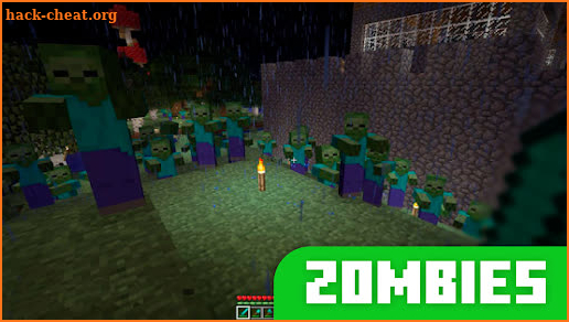 Zombies for minecraft screenshot