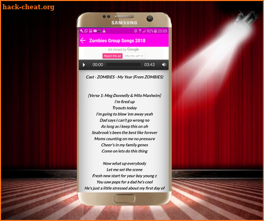 Zombies MP3 Songs&Lyrics screenshot