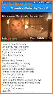 Zombies OST all songs & lyrics screenshot