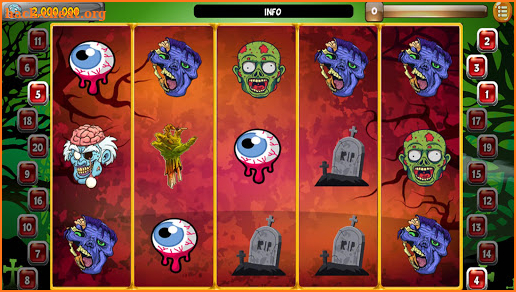 Zombies Slot Machine Grave Yard screenshot
