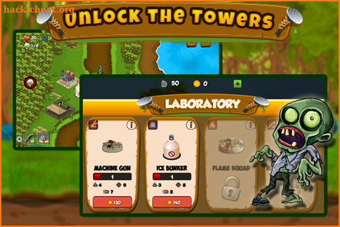 Zombies Tower Defense 2018 screenshot