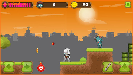 Zombies vs Ninjas screenshot