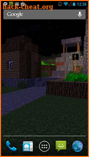 ZombieTown Minecraft Wallpaper screenshot