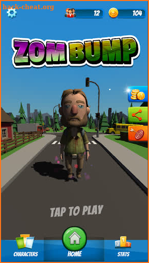 Zombump: Zombie Endless Runner screenshot