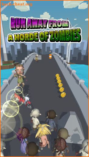 Zombump: Zombie Endless Runner screenshot