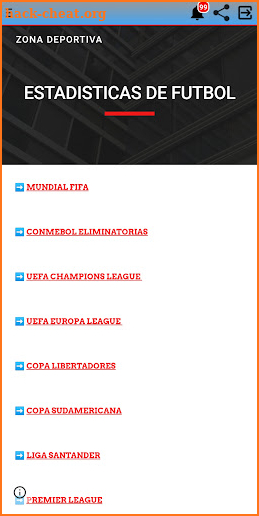 Zona Deportiva+ screenshot