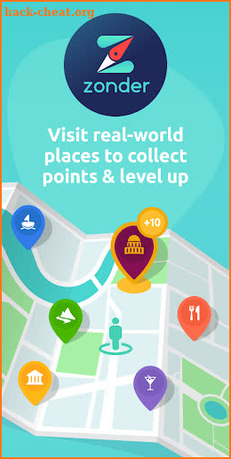Zonder Travel Game: Discover Places & Level Up screenshot