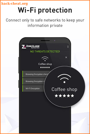 ZoneAlarm Mobile Security screenshot