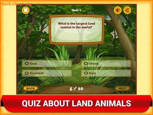 Zoo Animal Quiz Trivia Games screenshot