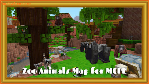 Zoo Animals Map for MCPE screenshot