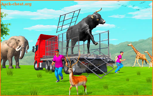 Zoo Animals Transport Truck Driving Simulator Game screenshot