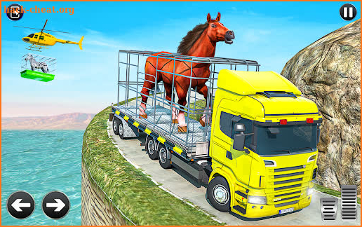 Zoo Animals Transport Truck Driving Simulator Game screenshot