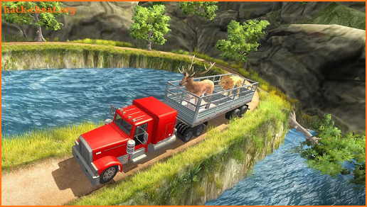 Zoo Animals Transporter Truck Driving Game screenshot