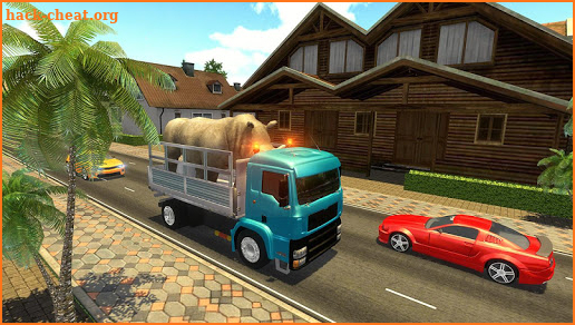 Zoo Animals Transporter Truck Driving Game screenshot