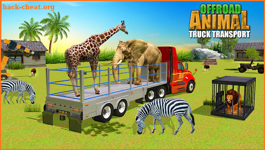 Zoo Animals Truck Transport: Zoo Animals Games screenshot