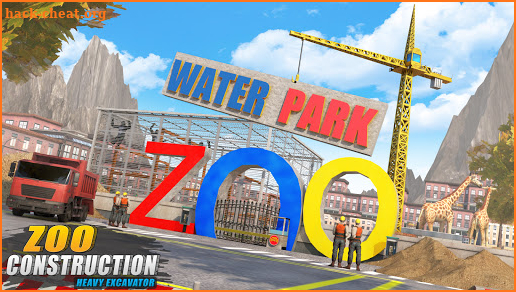 Zoo Construction: Heavy Excavator Truck Driving screenshot
