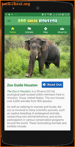 Zoo Guide Houston screenshot