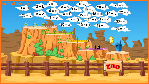Zoo-phonics 12. The Secret Code Desert screenshot