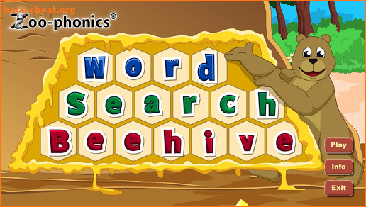 Zoo-phonics 13. The Word Search Beehive screenshot