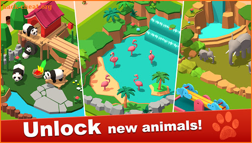 Zoo Tiles：Animal Park Planner screenshot