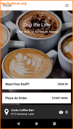 ZOOKS Coffee Bar screenshot